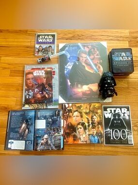 Star Wars Memorabilia & Reference Books Set / Package